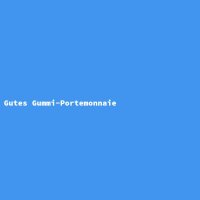 Gutes Gummi-Portemonnaie