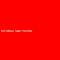 Beliebtes Samt-Telefon