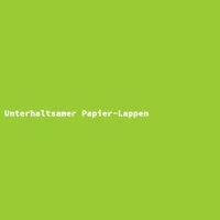 Entertaining Paper Cloth